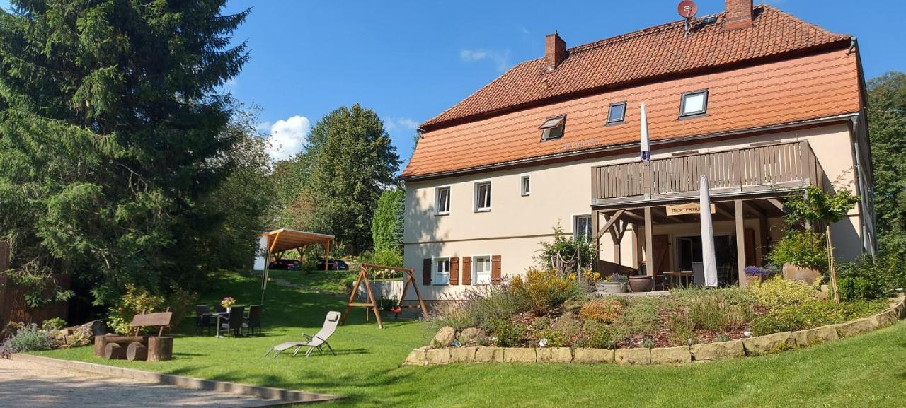Ferienwohnung Richtermuehle Saupsdorf Zewnętrze zdjęcie